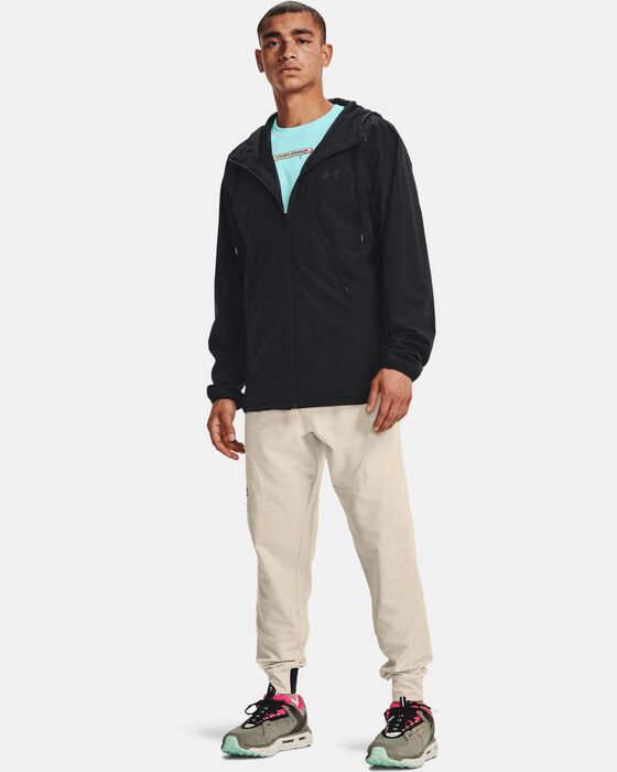 Men's UA Woven Windbreaker Jacket image number 2