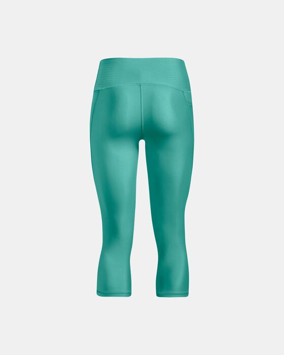 Women's HeatGear® Armour No-Slip Waistband Capris image number 5