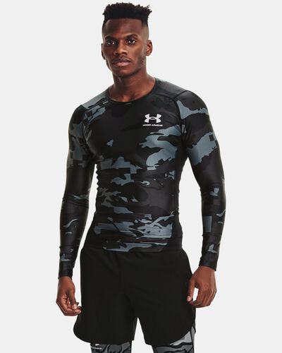 Men's UA Iso-Chill Compression Printed Long Sleeve