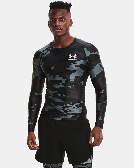Men's UA Iso-Chill Compression Printed Long Sleeve image number 0