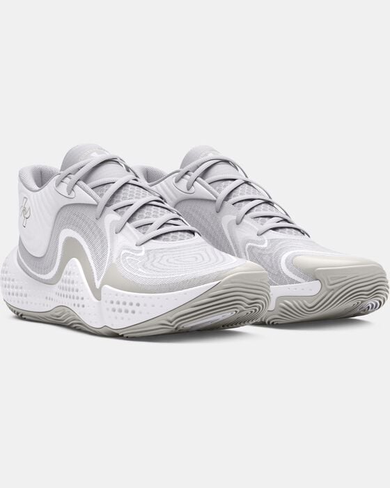 Unisex UA Spawn 6 Mid Basketball Shoes Unisex UA Spawn 6 Mid Basketball Shoes image number 3