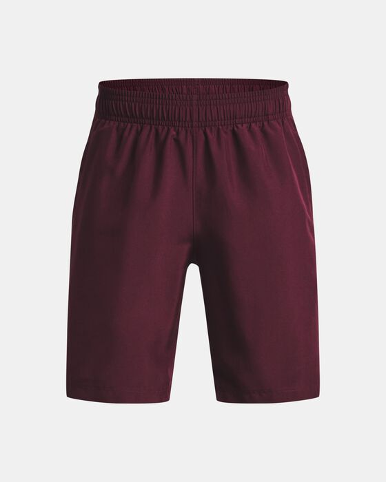 Boys' UA Woven Graphic Shorts image number 0