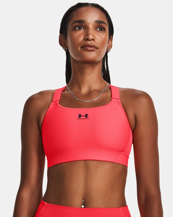 Women's HeatGear® Armour High Sports Bra image number 0