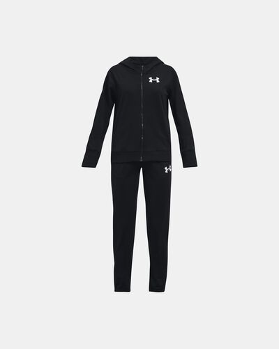 Girls' UA Knit Hooded Track Suit
