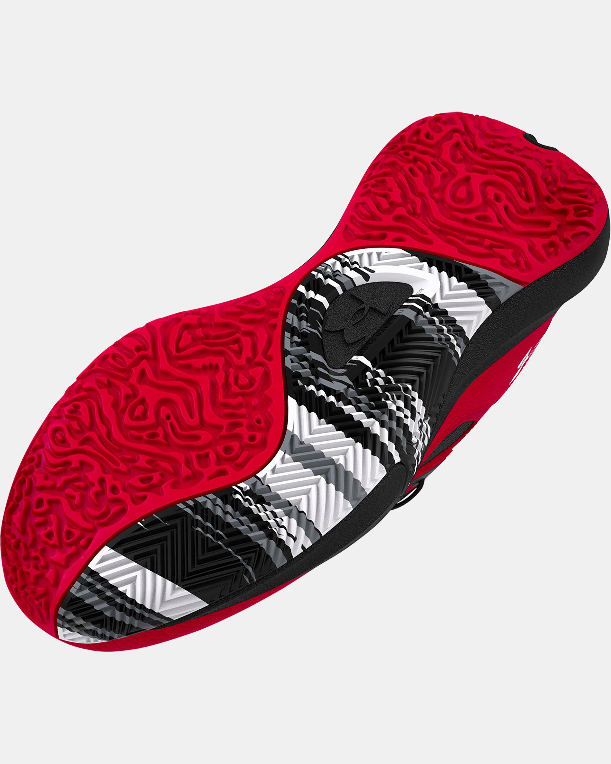 Basket under armour rouge sale