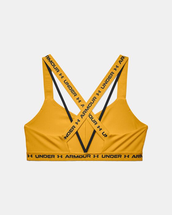 Women's UA Crossback Low Sports Bra image number 9