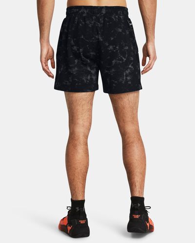 Men's Project Rock Rival Terry Printed Shorts