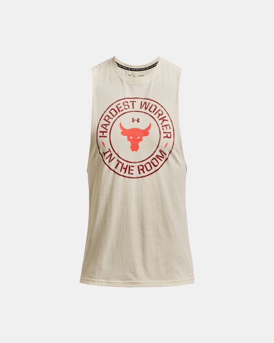Men's Project Rock Hardest Worker Tank image number 4