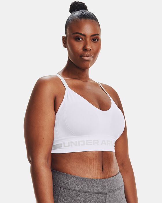 Women's UA Seamless Low Long Sports Bra image number 3