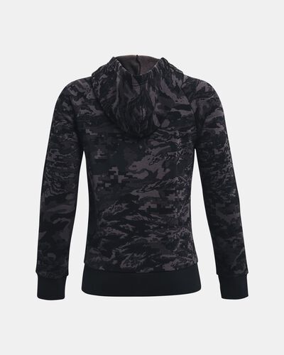Boys' UA Rival Fleece ABC Camo Hoodie