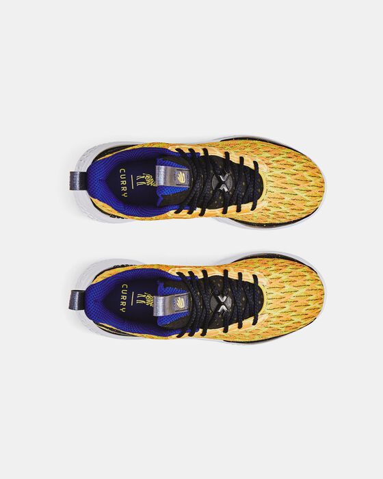 Unisex Curry Flow 10 Bang Bang Basketball Shoes image number 2