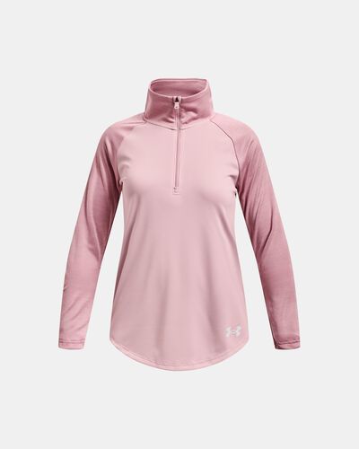 Girls' UATech™ Graphic ½ Zip
