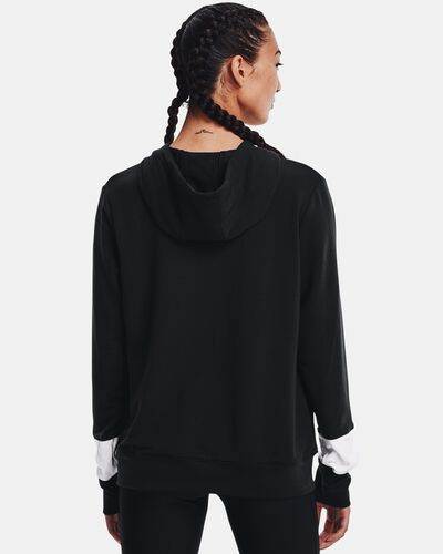 Women's UA Rival Terry Colorblock Full-Zip Hoodie