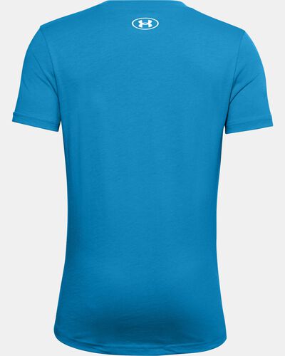 Boys' UA Multicolor Wordmark T-Shirt