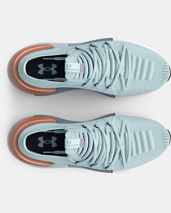 Women's UA HOVR™ Phantom 3 Metallic Running Shoes image number 2