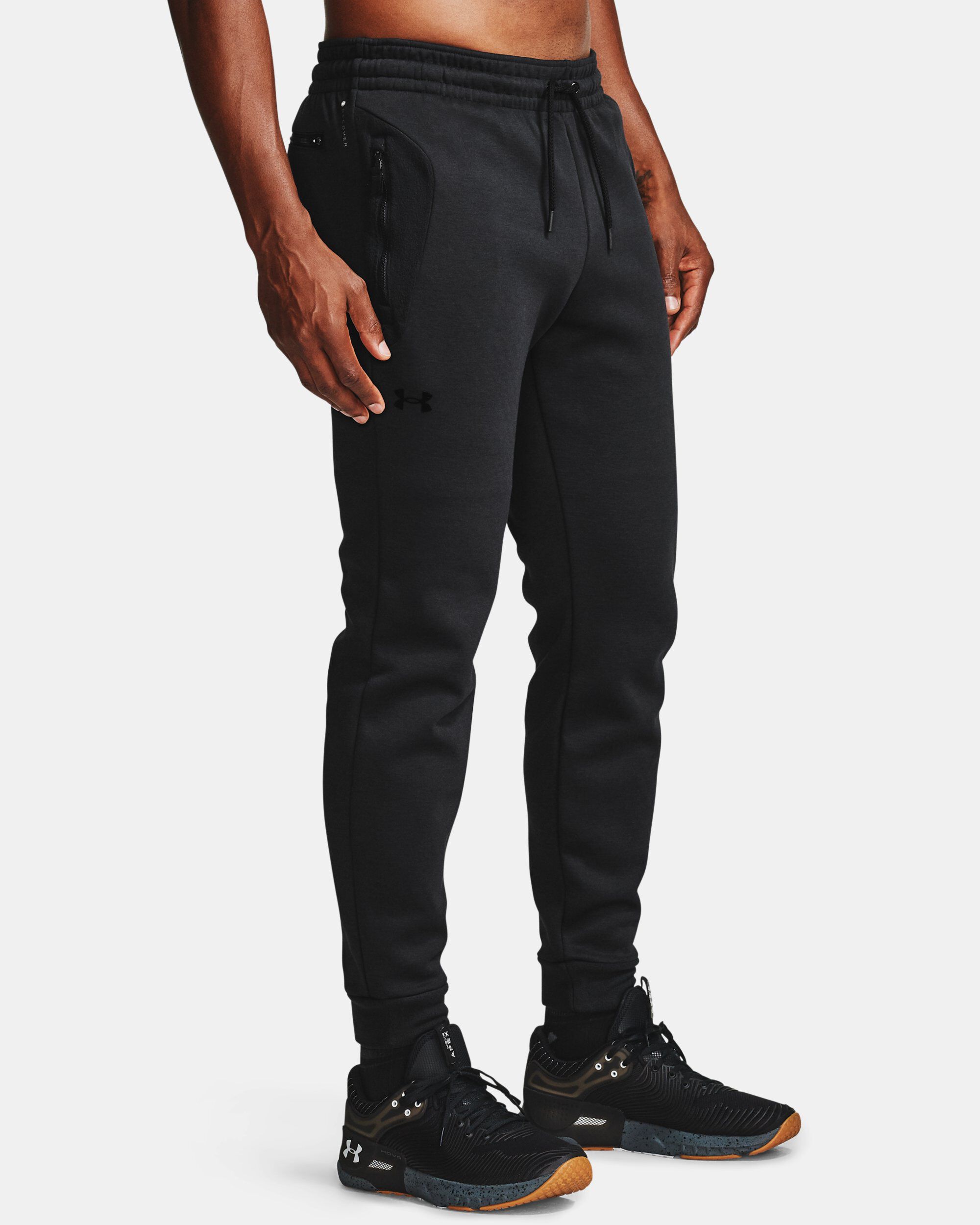 Buy Men s UA RECOVER Fleece Pants Black in Dubai UAE Under Armour