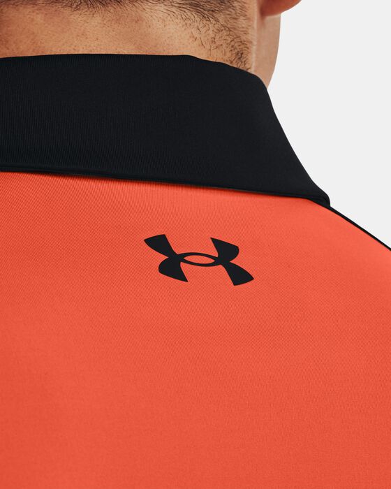 Men's UA T2G Blocked Polo image number 3