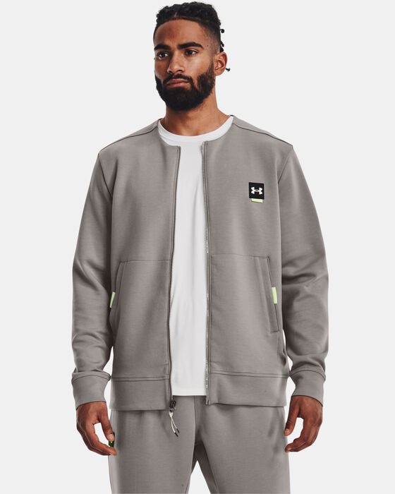 Men's UA Summit Knit Graphic Full-Zip image number 0