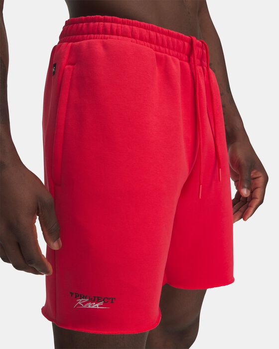 Men's Project Rock Icon Fleece Shorts image number 3