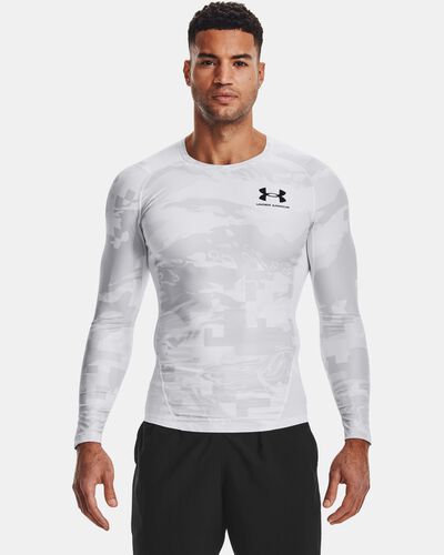 Men's UA Iso-Chill Compression Printed Long Sleeve