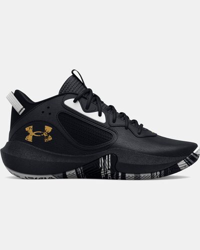 Grade School UA Lockdown 6 Basketball Shoes