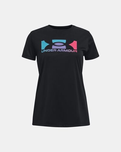 Girls' UA Tech™ Box Logo Short Sleeve