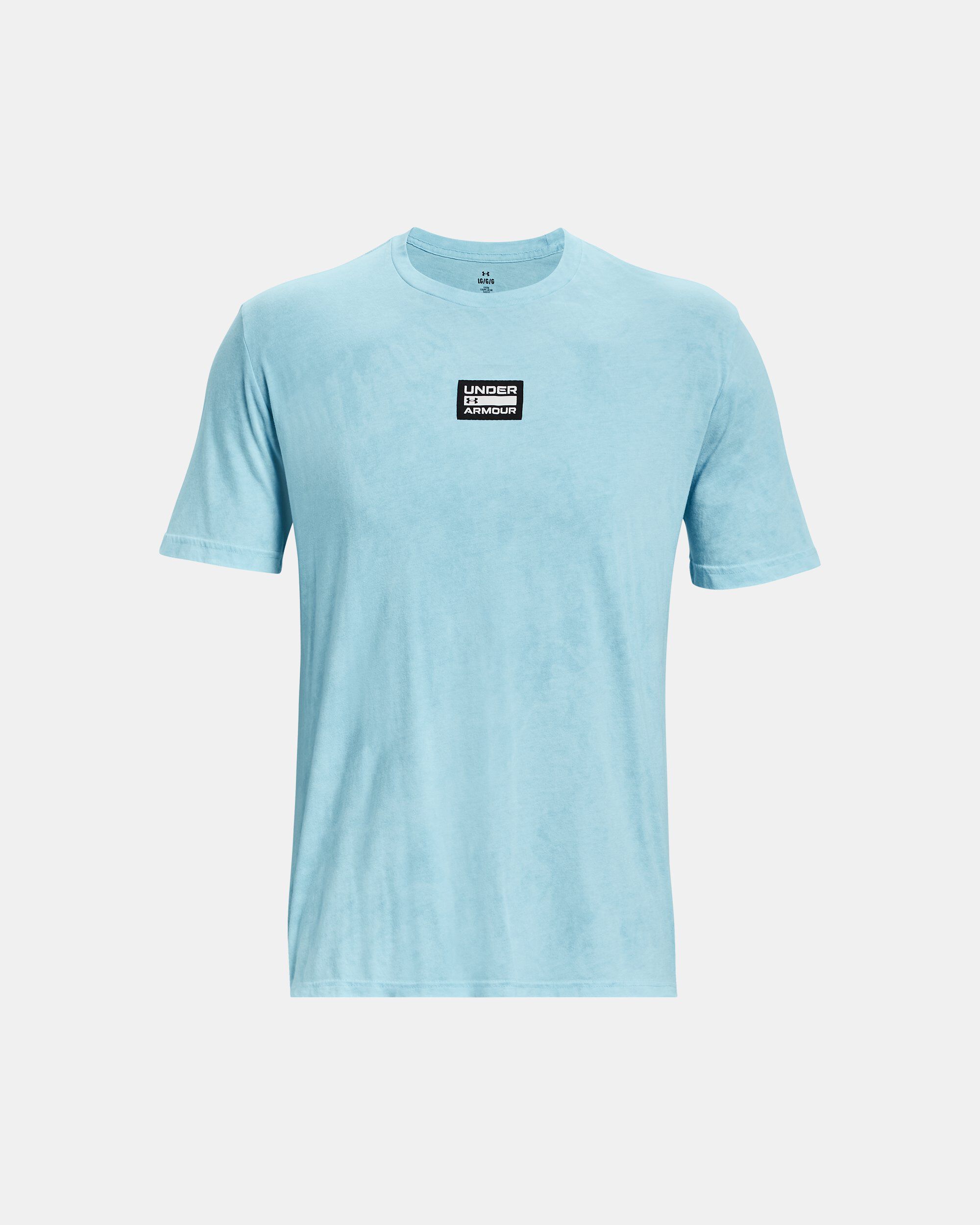 Under Armour Men s UA Elevated Core Wash Short Sleeve Blue in