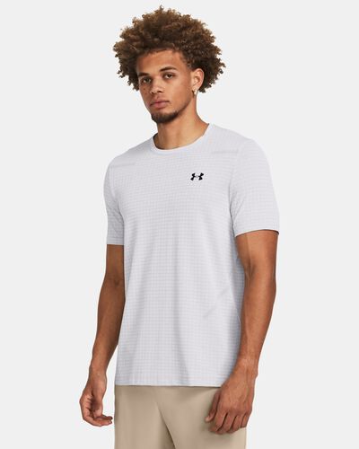 Men's UA Seamless Grid Short Sleeve