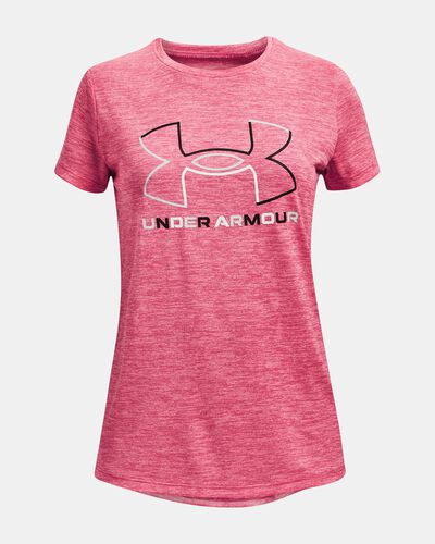 Girls' UA Tech™ Big Logo Twist Short Sleeve