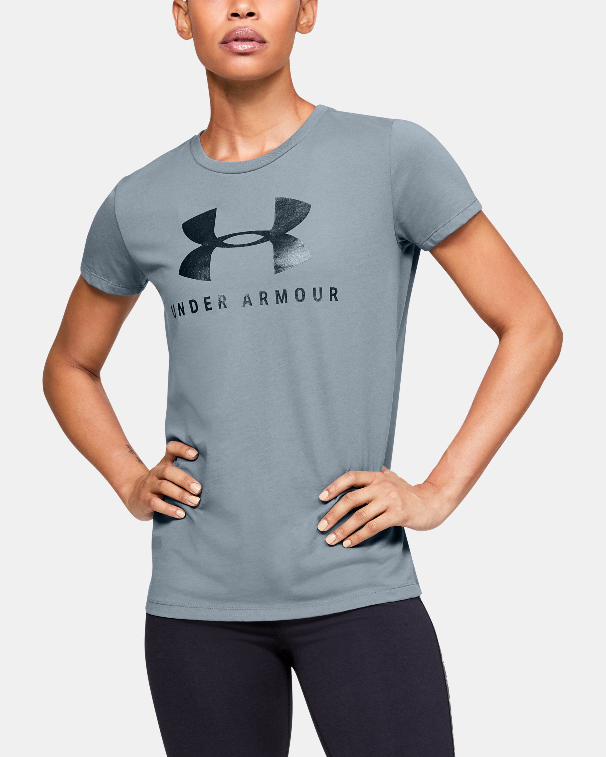 Under armour women's graphic sportstyle classic crew clearance