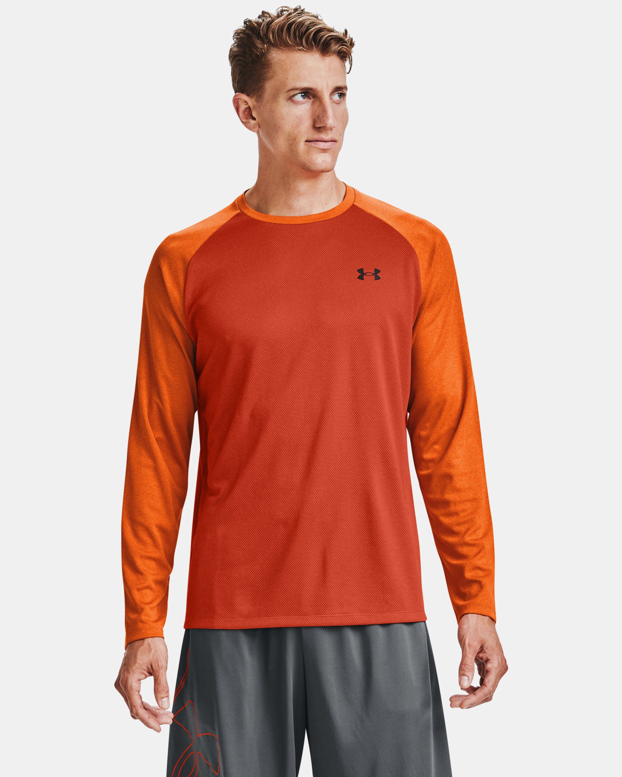 Orange under 2025 armour shirt