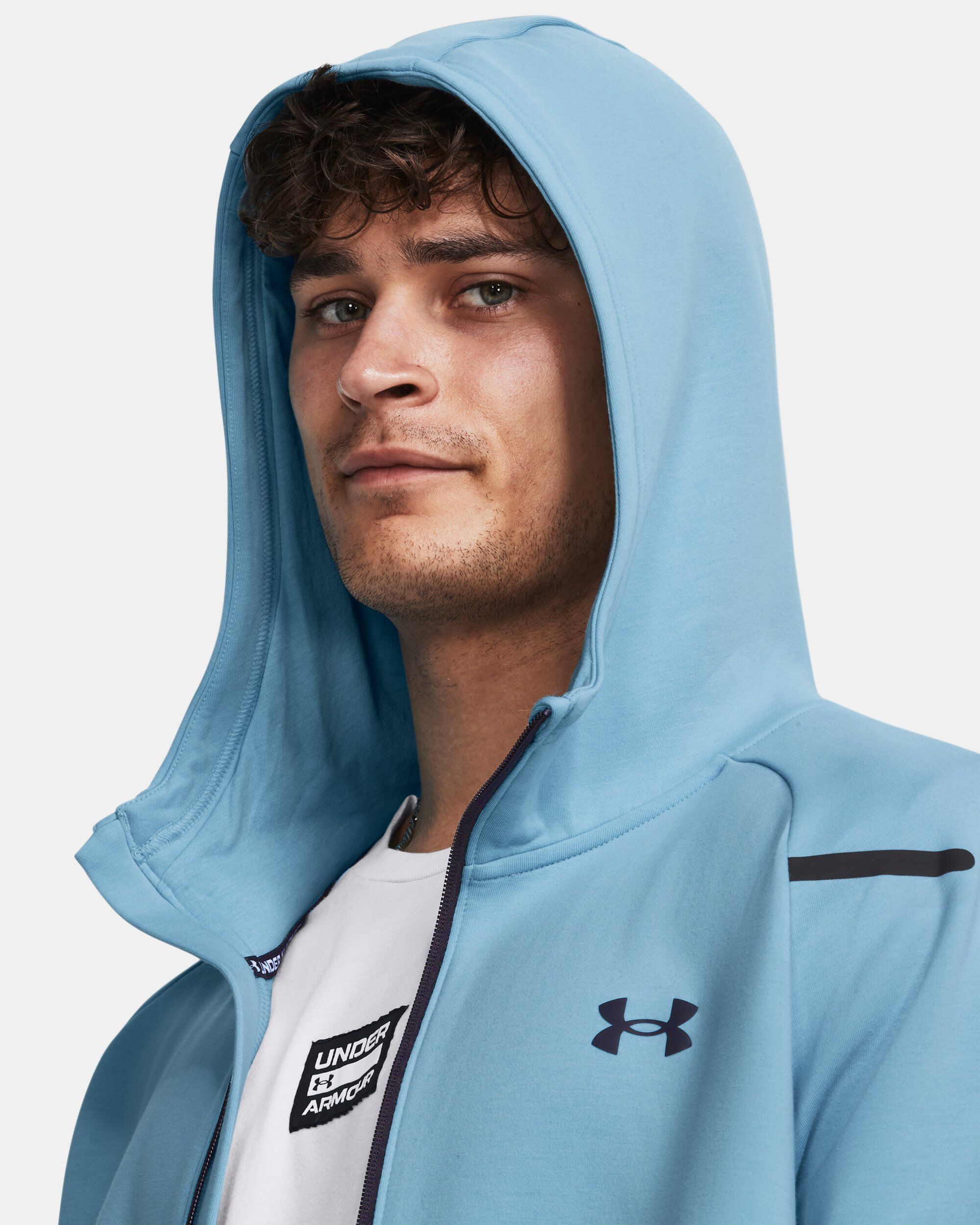 Men s UA Unstoppable Fleece Full Zip