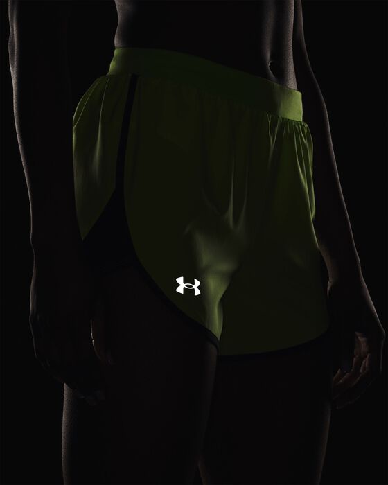 Women's UA Fly-By Elite 3'' Shorts image number 4