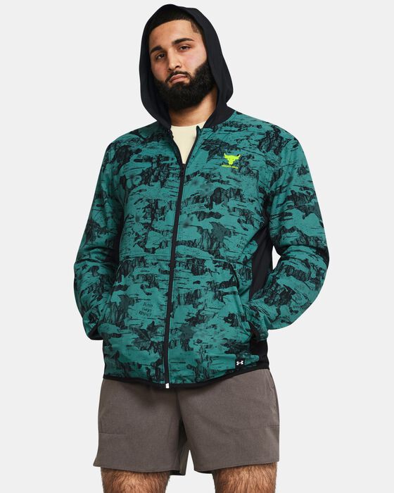 Men's Project Rock Iso-Chill Tide Hybrid Jacket image number 0