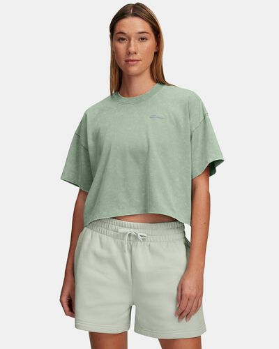 Women's UA Heavyweight Wash Short Sleeve