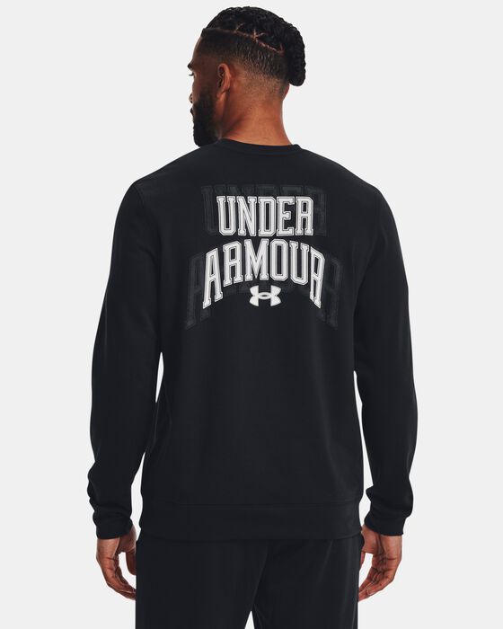 Men's UA Rival Terry Graphic Crew image number 0