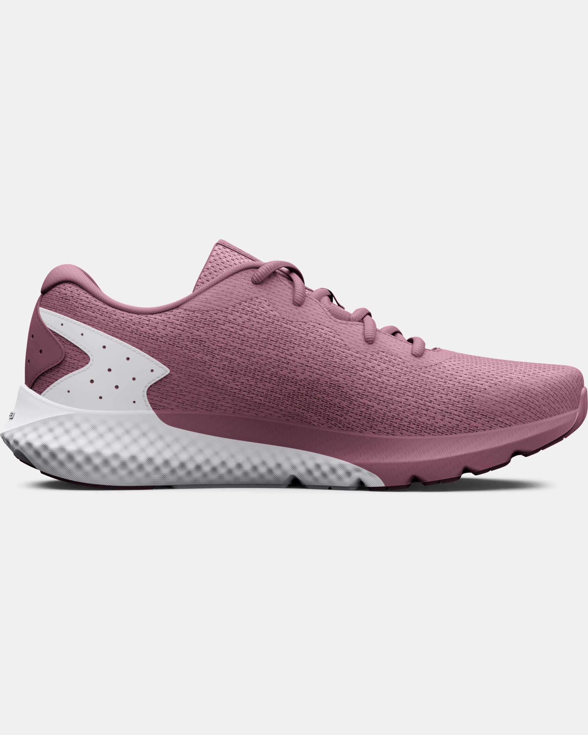 Pink under armour shoes hot sale