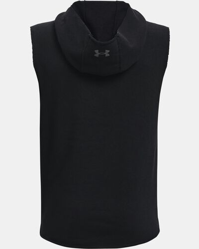Boys' Project Rock Terry Sleeveless Hoodie