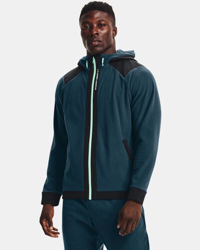 Men's UA RUSH™ Fleece Full-Zip Hoodie