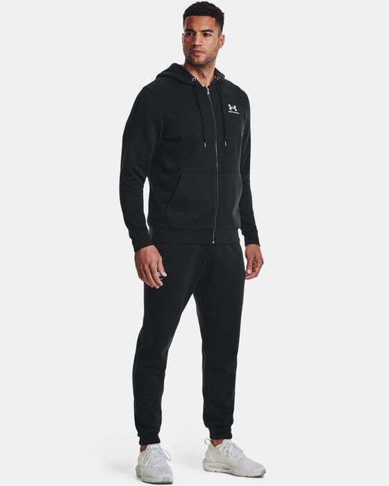 Men's UA Essential Fleece Full-Zip Hoodie image number 2