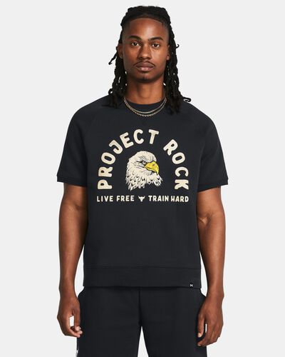 Men's Project Rock Eagle Graphic Short Sleeve Crew