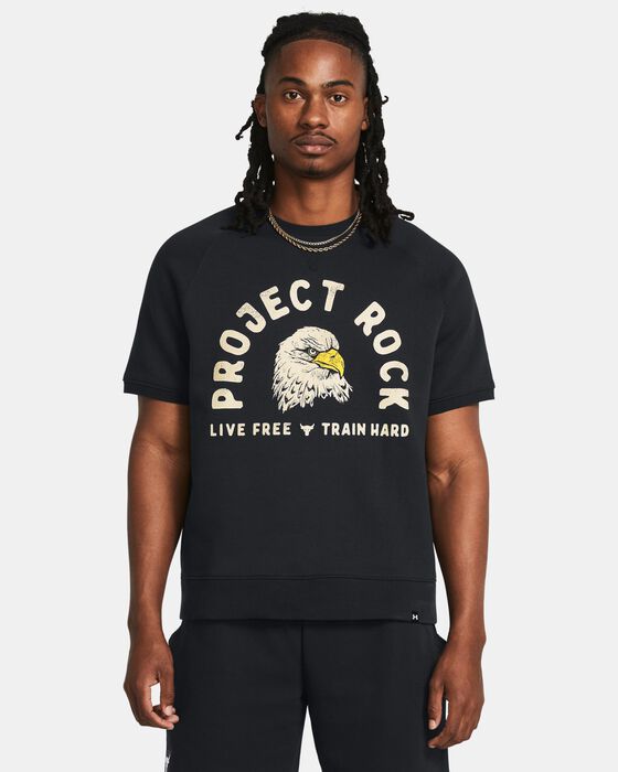 Men's Project Rock Eagle Graphic Short Sleeve Crew image number 0