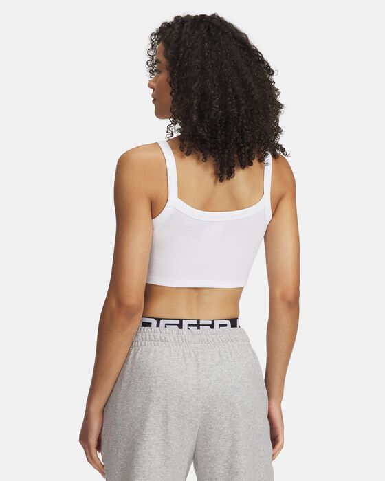 Women's UA Rival Rib Baby Tank image number 1