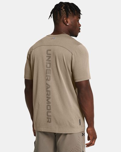 Men's UA Vanish Elite Seamless Wordmark Short Sleeve