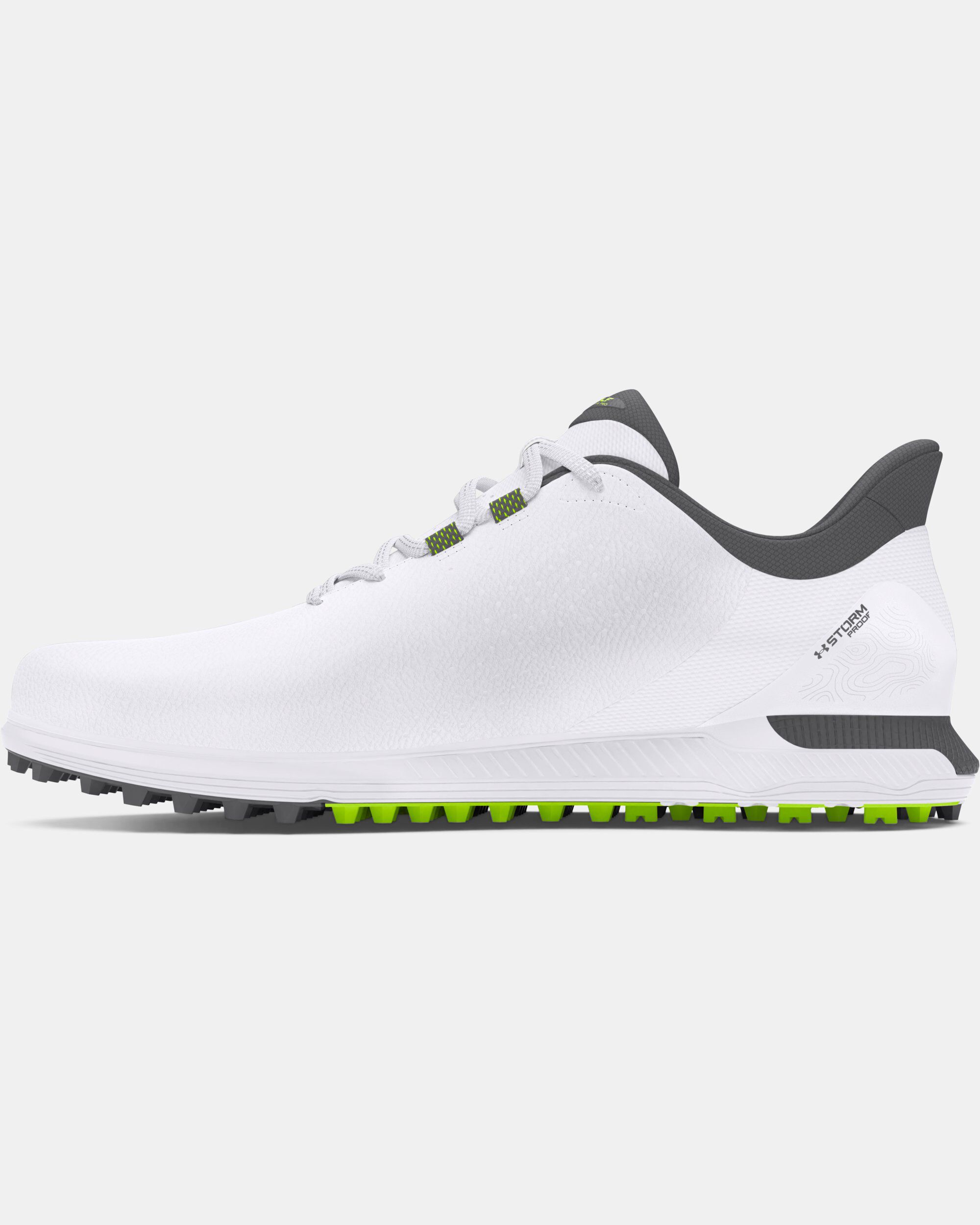 Buy Men s UA Drive Fade Spikeless Golf Shoes White in Dubai UAE Under Armour