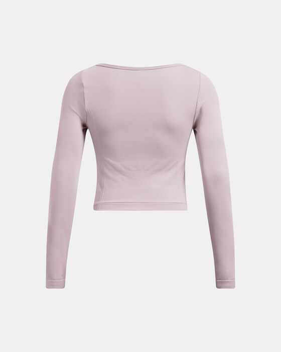 Women's UA Train Seamless Long Sleeve Women's UA Train Seamless Long Sleeve image number 5