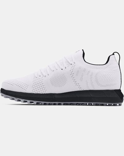 Men's UA HOVR™ Knit Lace Up Spikeless Golf Shoes