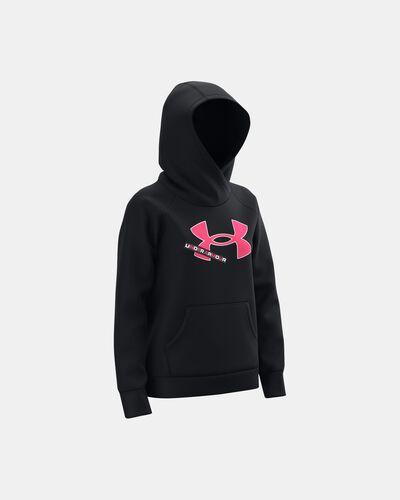 Girls' UA Rival Fleece Logo Hoodie