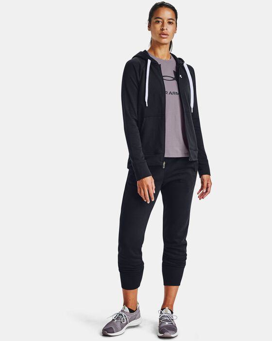 Women's UA Rival Terry Full Zip image number 2