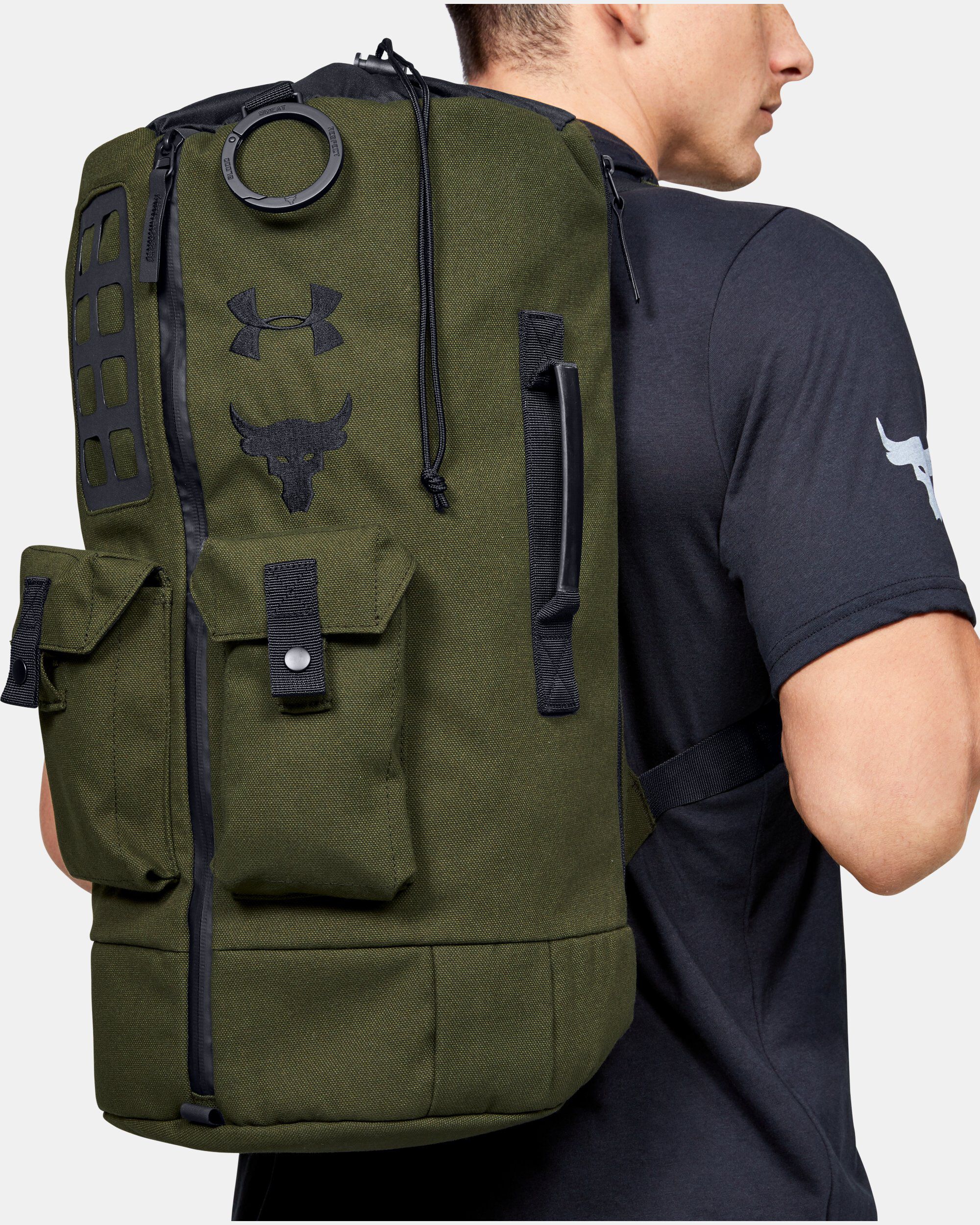 Buy Project Rock 60 Bag Green in Dubai UAE Under Armour